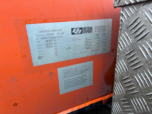 Gheysen & verpoort - r2110b - dieplader - afbeelding 4 van  30