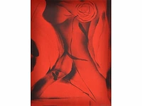 Ghislain dussart - litho - afbeelding 1 van  5