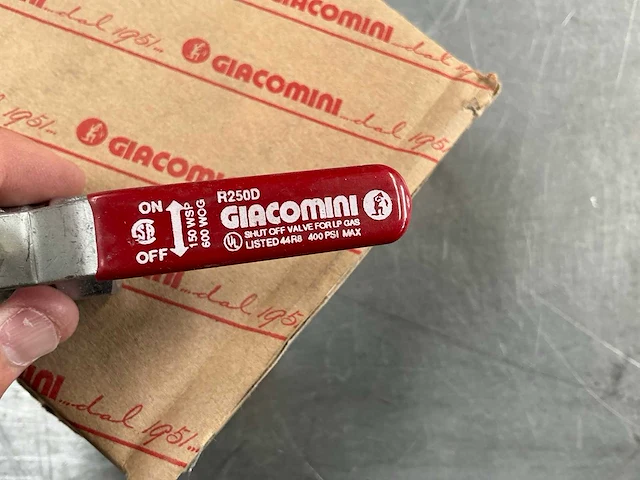 Giacomini r250d doos kogelkranen (7x) - afbeelding 4 van  4