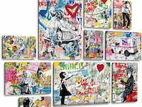 Giallobus - set van 10 schilderijen - afbeelding 2 van  3