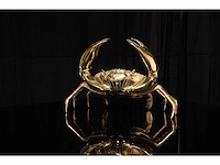 Giant crabe op brons gepolijst - 36/18/23 cm - limited edition - certificaat