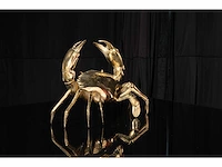 Giant crabe op brons gepolijst - 36/18/23 cm - limited edition - certificaat - afbeelding 4 van  7