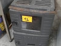 Gietijzeren houtkachel - afbeelding 1 van  3