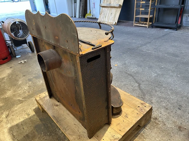 Gietijzeren kachel 60x50x60 - afbeelding 3 van  3