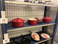 Gietijzeren kookpot (3x) - afbeelding 1 van  4