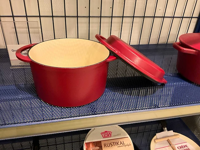 Gietijzeren kookpot (3x) - afbeelding 3 van  4