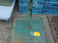 Gietijzeren parasolvoet portofino - afbeelding 1 van  1