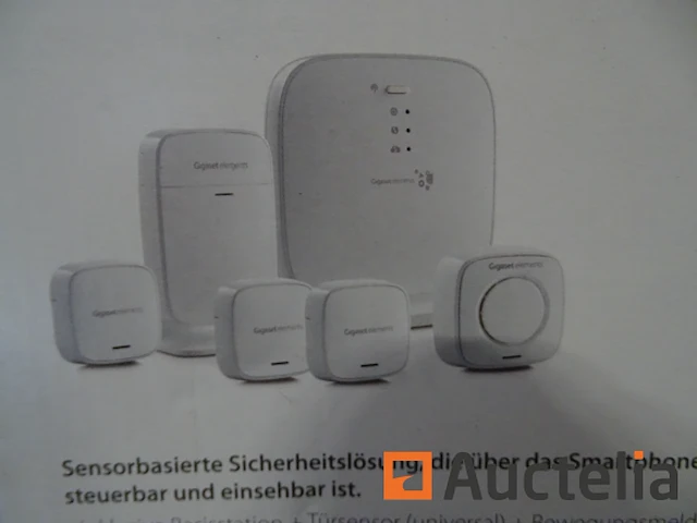 Gigaset elements alarmsysteem l36851-h2529-b101 m draadloze alarmset - afbeelding 1 van  2