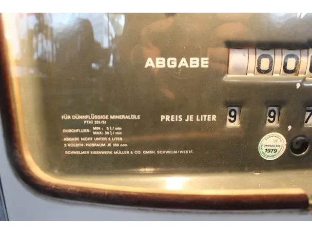 Gilbarco - esso vintage benzinepomp - afbeelding 2 van  11