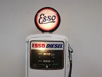 Gilbarco - esso vintage benzinepomp - afbeelding 1 van  11
