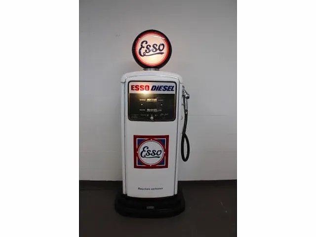 Gilbarco - esso vintage benzinepomp - afbeelding 4 van  11