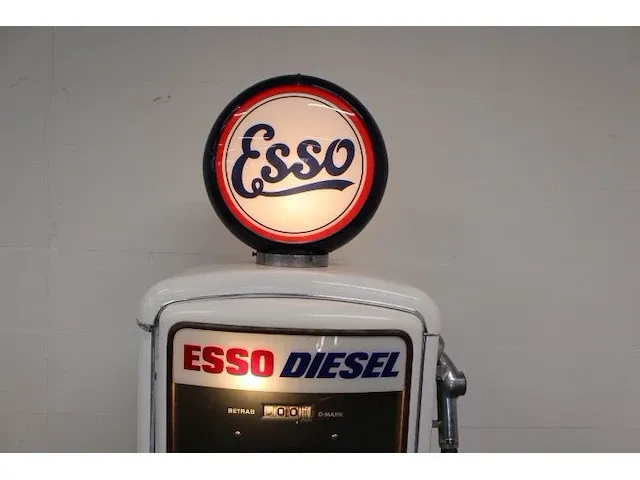 Gilbarco - esso vintage benzinepomp - afbeelding 5 van  11