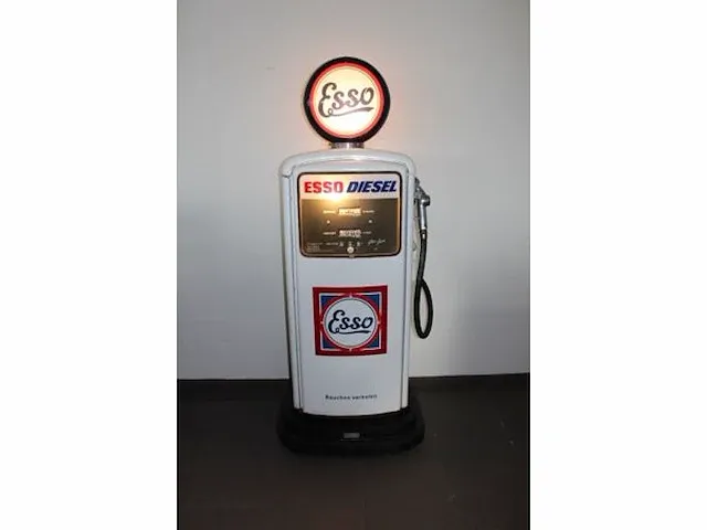 Gilbarco - esso vintage benzinepomp - afbeelding 7 van  11