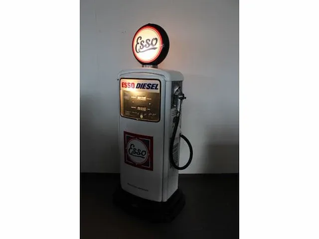 Gilbarco - esso vintage benzinepomp - afbeelding 8 van  11