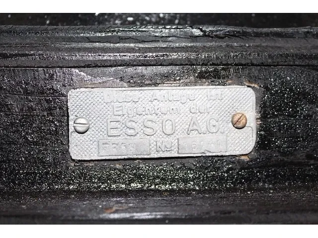 Gilbarco - esso vintage benzinepomp - afbeelding 10 van  11