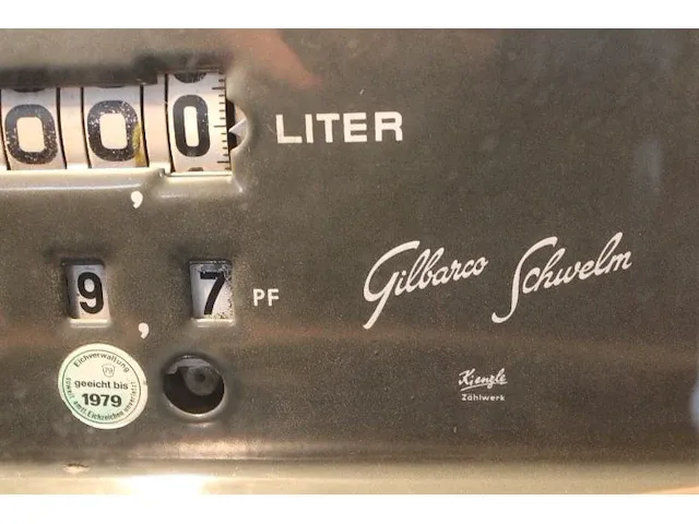Gilbarco - esso vintage benzinepomp - afbeelding 11 van  11
