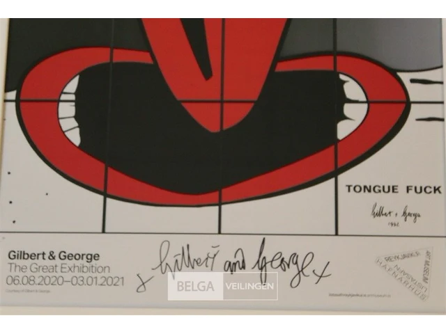 Gilbert & george - handgesigneerd - afbeelding 3 van  3