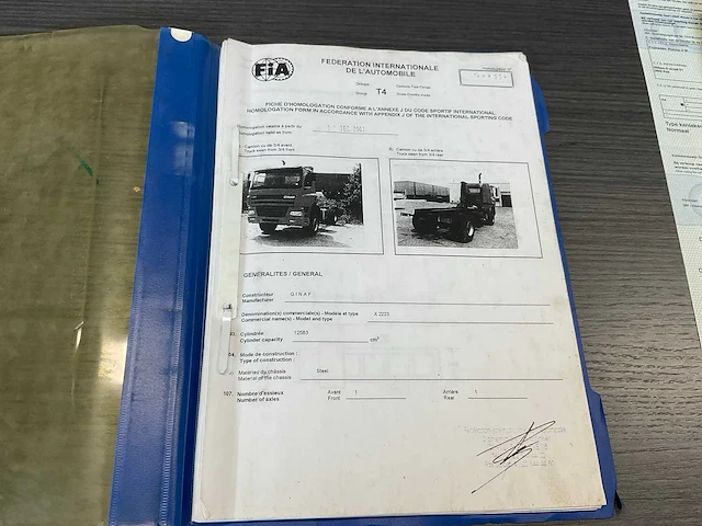 Ginaf x2223 4x4 paris dakar service truck - afbeelding 20 van  42