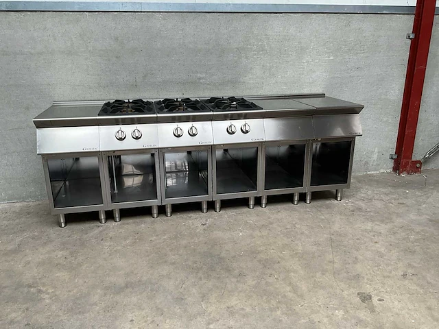 Giorik - 6 pits gasfornuis - afbeelding 2 van  7