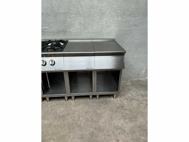 Giorik - 6 pits gasfornuis - afbeelding 4 van  7