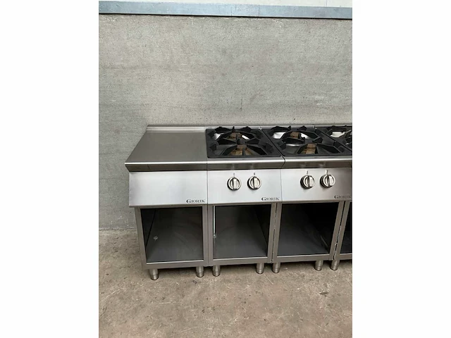 Giorik - 6 pits gasfornuis - afbeelding 6 van  7