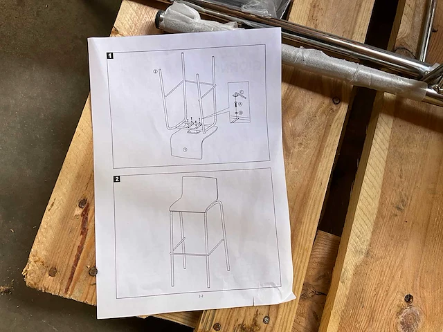 Giorno barkruk (4x) - afbeelding 8 van  9