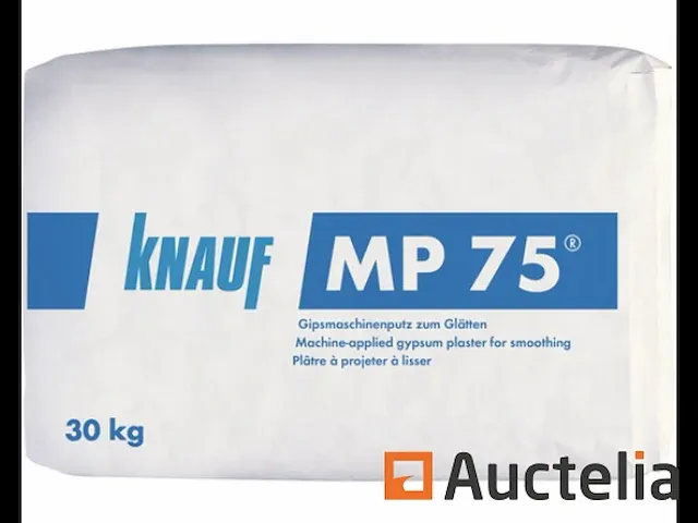 Gips 18 zakken van 30 kg mp75 knauf - afbeelding 1 van  4