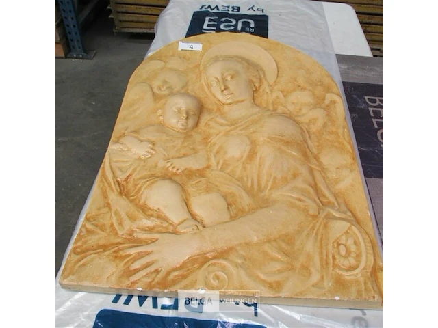 Gips wandschilderij - afbeelding 1 van  4