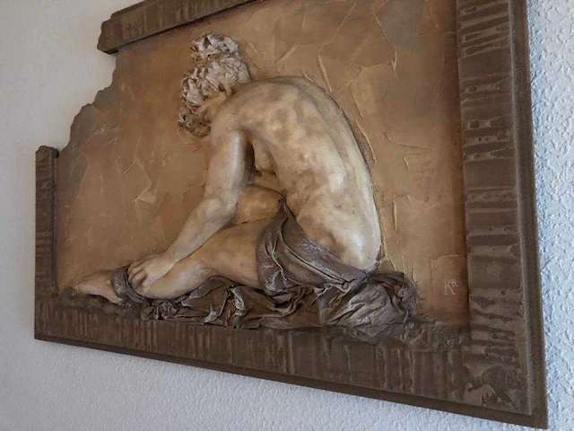 Gipsfiguur vrouw - afbeelding 2 van  3