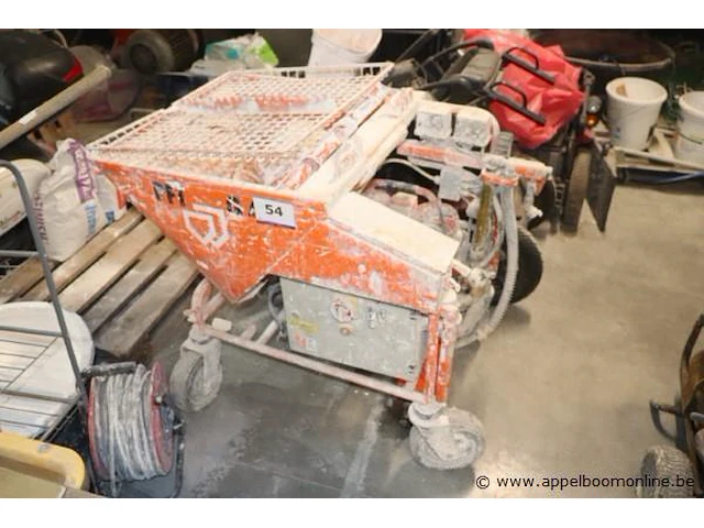 Gipsspuitinstallatie pft g4, gedemonteerd, met toebehoren - afbeelding 1 van  6