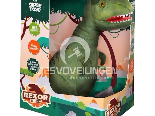 Gipsy toys t-rex met functies - afbeelding 1 van  2