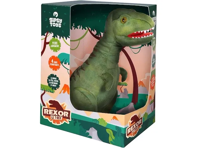 Gipsy toys t-rex met functies - afbeelding 1 van  2