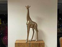 Giraf h100cm goud - afbeelding 1 van  2
