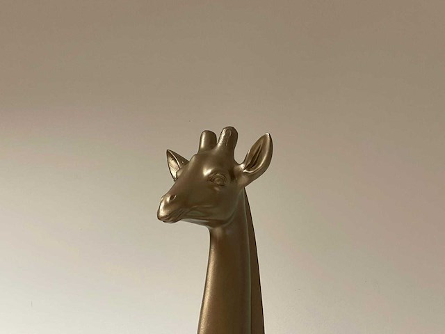 Giraf h100cm goud - afbeelding 2 van  2