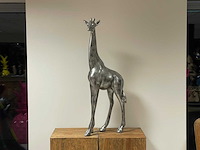 Giraf h100cm old silver - afbeelding 1 van  2