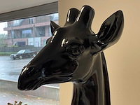 Giraf h180cm zwart - afbeelding 2 van  3