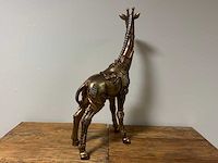 Giraf steampunk h53cm gold - afbeelding 2 van  2