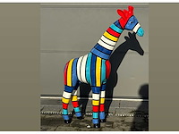 Giraffe h110cm multicolor - afbeelding 1 van  3