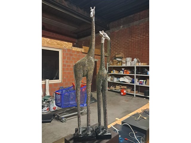 Giraffen koppel ( 700 mm en 590 mm) - afbeelding 1 van  3
