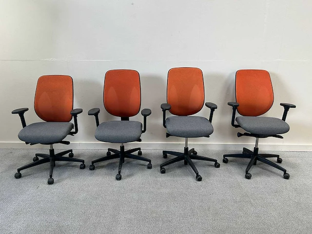 Giroflex - 353 - bureaustoel (4x) - afbeelding 1 van  5