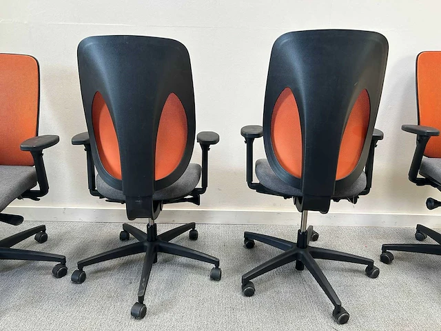Giroflex - 353 - desk chairs (4x) - afbeelding 5 van  5