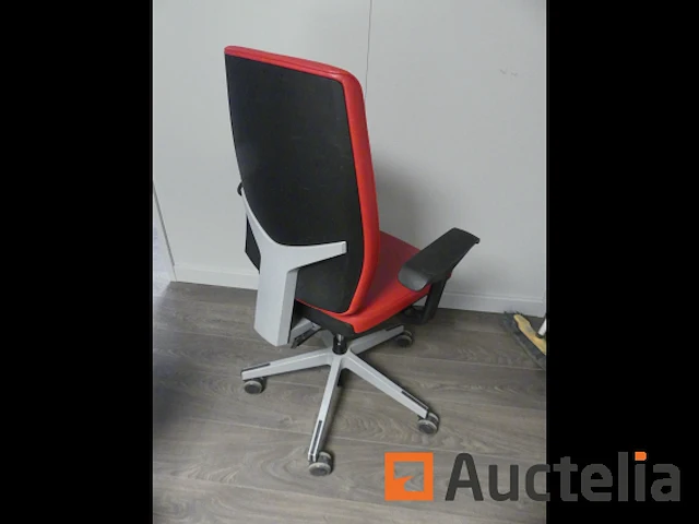 Giroflex bureautafel zetel op wielen - afbeelding 4 van  5