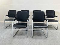 Girsberger - bezoekersstoel - waiting room chair (6x) - afbeelding 1 van  6