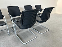 Girsberger - bezoekersstoel - waiting room chair (6x) - afbeelding 4 van  6