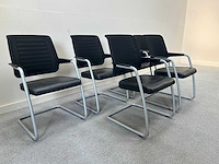 Girsberger - bezoekersstoel - waiting room chair (6x) - afbeelding 5 van  6