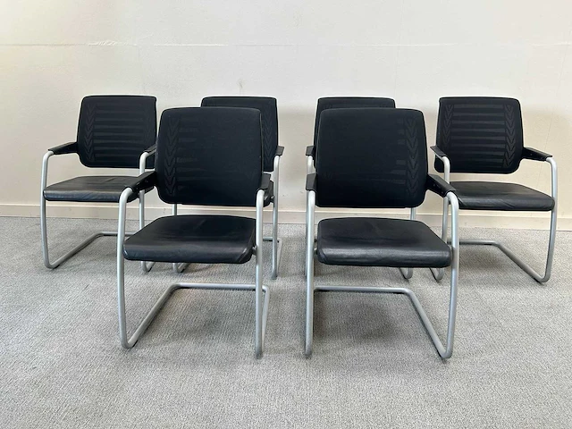 Girsberger - connexion - vergaderstoelen (6x) - afbeelding 1 van  6