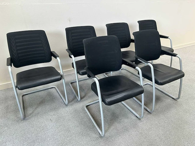Girsberger - connexion - vergaderstoelen (6x) - afbeelding 4 van  6