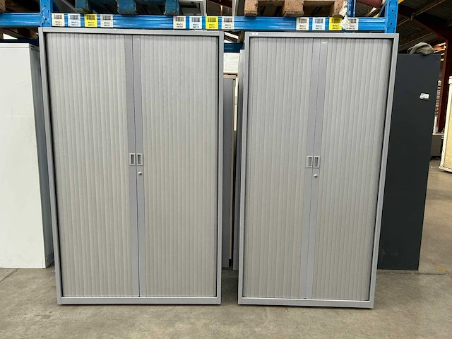Gispen - hoge verticale roldeurkast - file cabinet (2x) - afbeelding 1 van  4