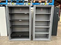 Gispen - hoge verticale roldeurkast - file cabinet (2x) - afbeelding 3 van  4