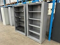 Gispen - hoge verticale roldeurkast - file cabinet (2x) - afbeelding 4 van  4